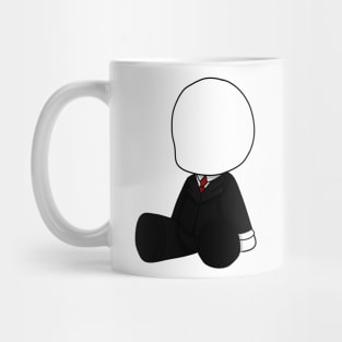 slenderman doll chibi Mug